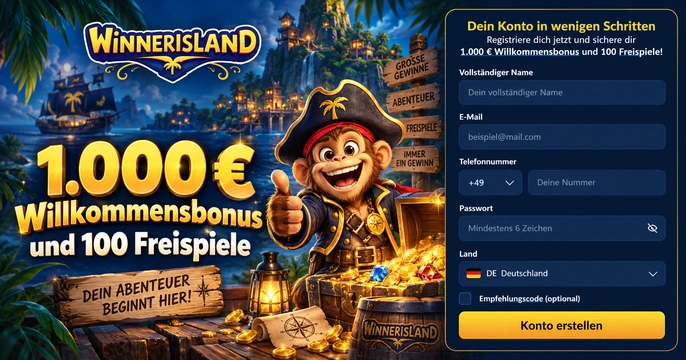 Winner Island Login